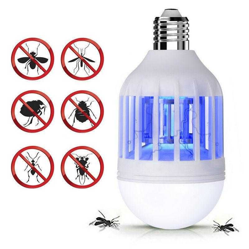 Lâmpada Anti-Mosquitos/Repelente de Insectos/ZappLight