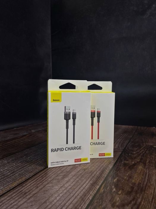Кабель Baseus Cafule Series – Rapid Charge (USB – Lightning)