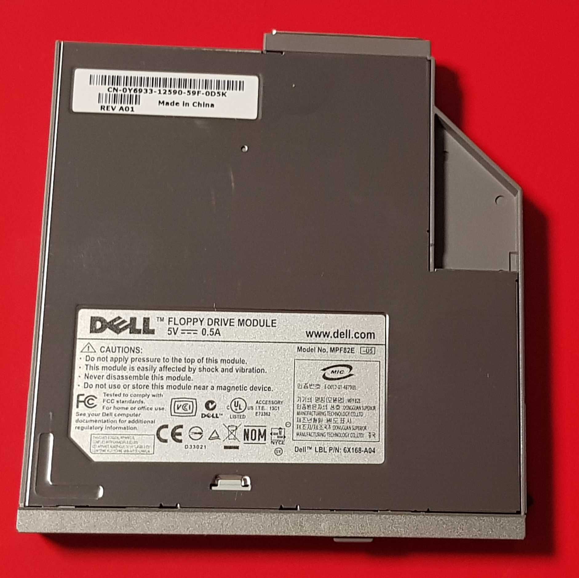 Leitor disquetes Dell 6X168-A04 model MPF82E (0Y6933)