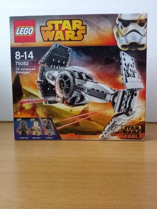 LEGO Star Wars 75082 - TIE Advanced Prototype™ - Novo