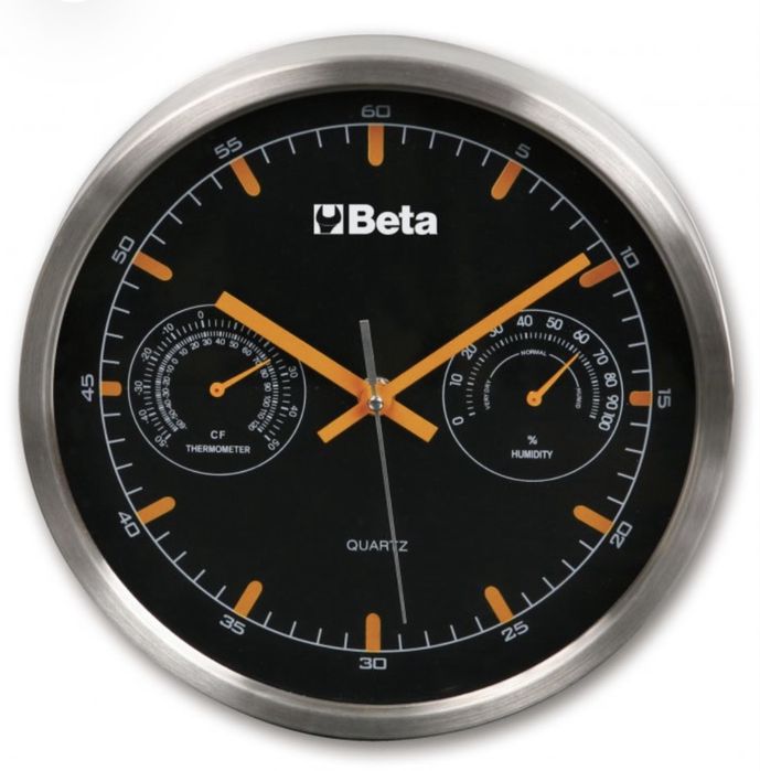 Zegar Beta 9594 26cm Termometr Higrometr Bateria