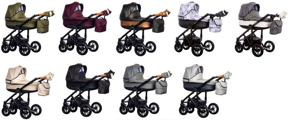 Wózek 3w1, wozek 2w1 Paradise Baby Magnetico - Elegancki i prosty