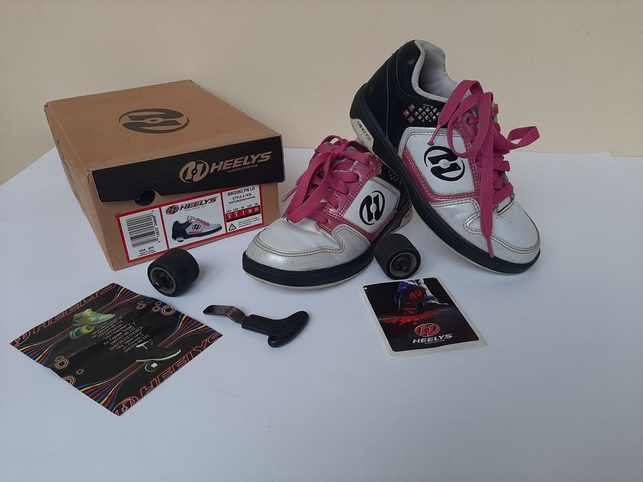 Оригинал Heelys 35 размер роликовые кроссовки, стелька 22 см