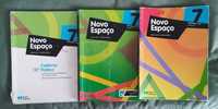 Novo Espaço 7º ano caderno de atividades e manuais de matemática