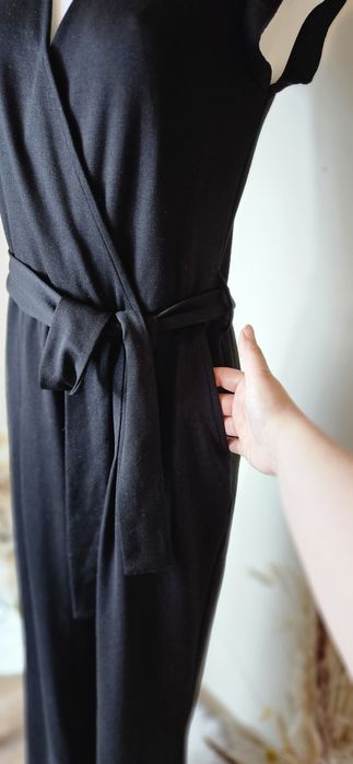 Elegancki kombinezon do pracy na święta nowy S M