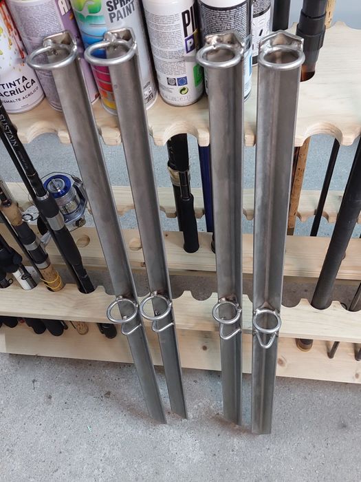 Suporte para canas em inox