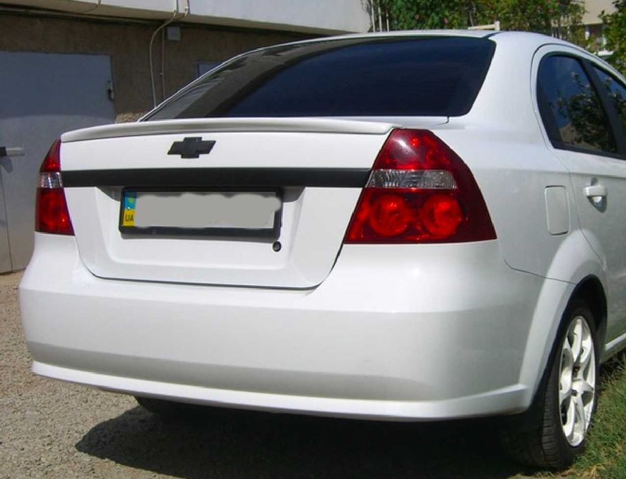 Спойлер крышки багажника Chevrolet Aveo Шевроле авео T250 2006-2011