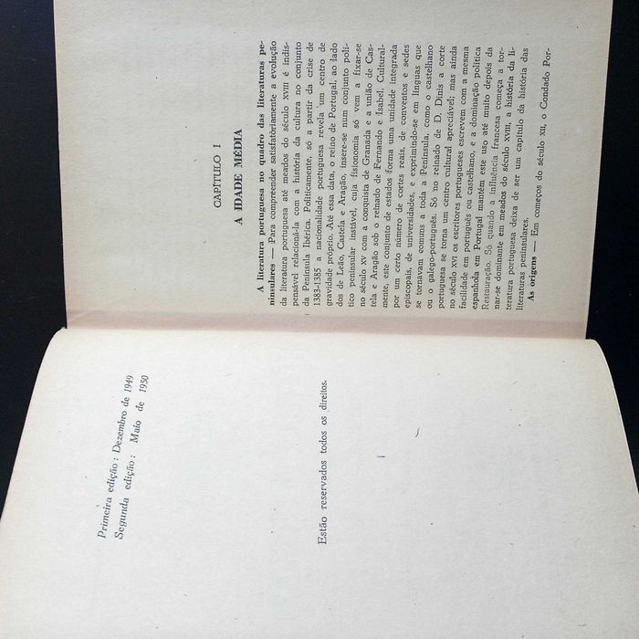 História da Literatura Portuguesa de António José Saraiva