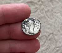 Денарий Фаустины, древний Рим, серебро