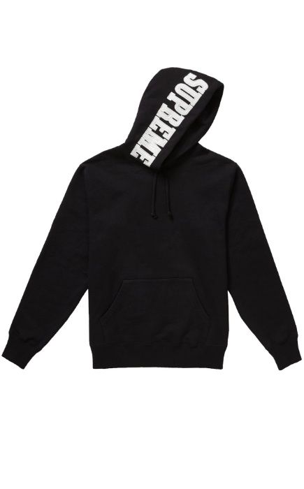 Supreme Mirrored Logo Hooded Sweatshirt