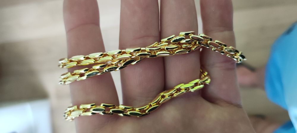 Złota bransoletka, bransoletka, biżuteria,585,14k,grawer, złoto,PP,750