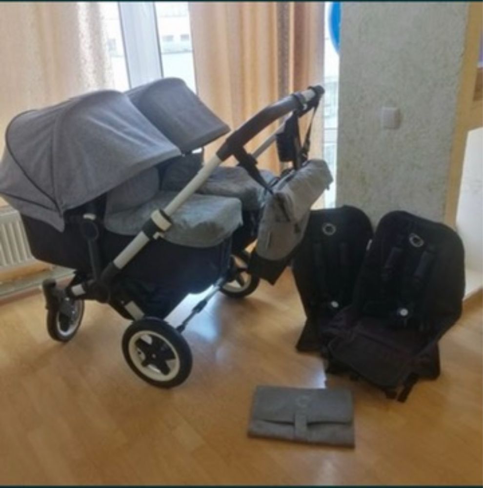 Bugaboo Donkey Twin коляска для двійні візочок