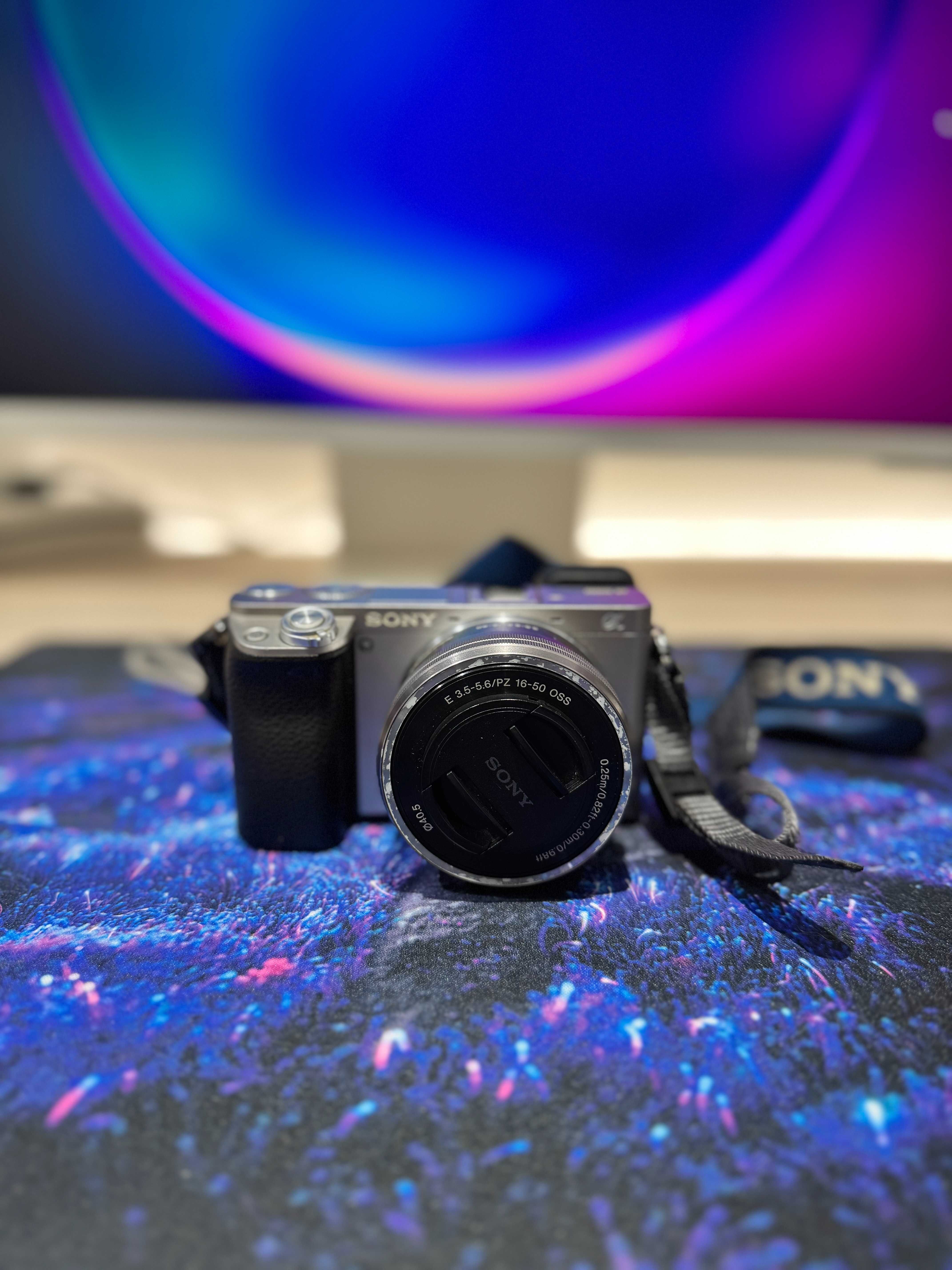 Sony A6000 + Lente 16-50mm OSS + 4 Baterias + Carregador Duplo Patona