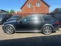 Audi A6 Allroad Luksusowe czarne Audi A6 Allroad 3.0 diesel 313 KM 2014 rok