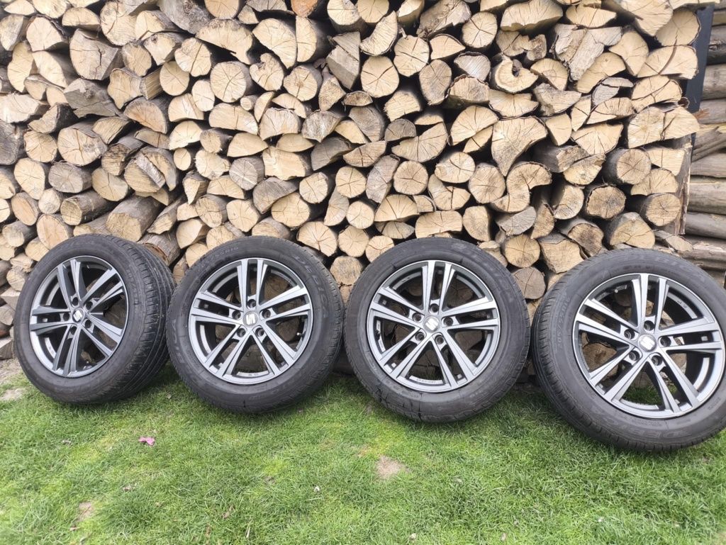 Felgi 16 cali z oponami Dębica 205/55r16 Seat Leon Toledo Exea Altea