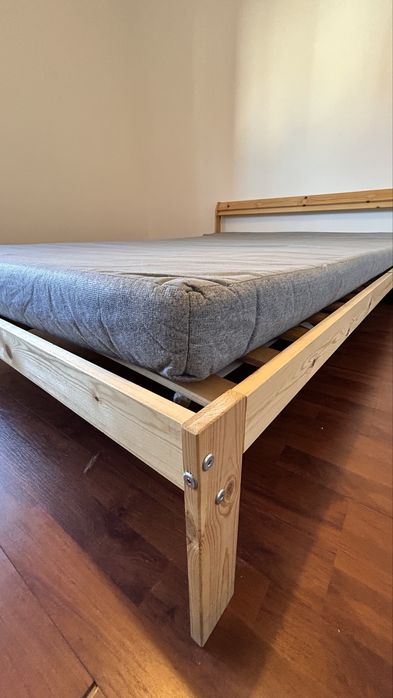 Cama de casal completa (200x140)