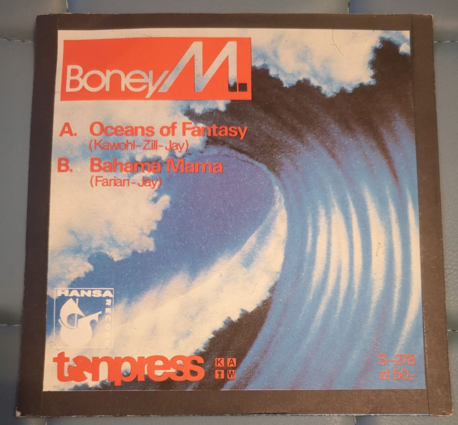 Boney M. - Oceans of fantasy/Bahama mama 7"
