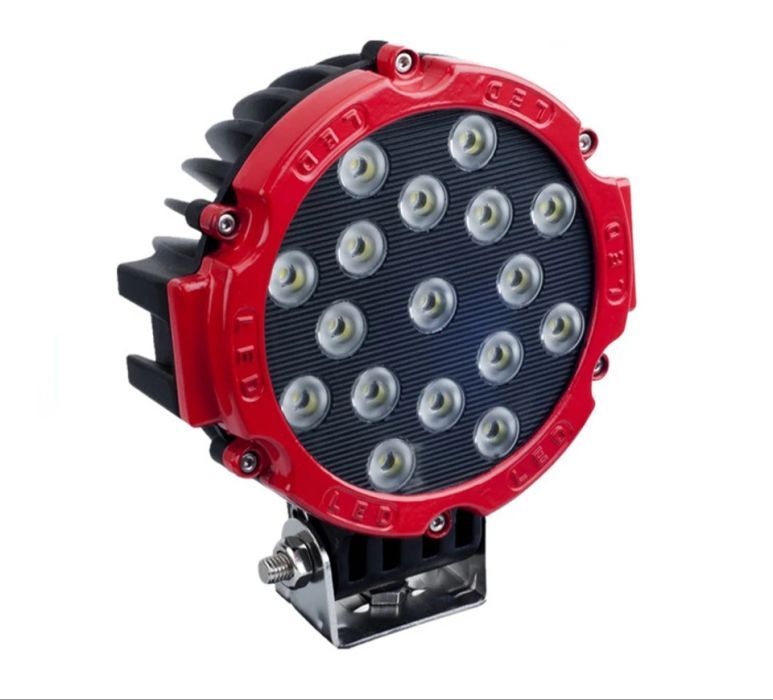 Farol LED 51W c/ acessórios de montagem