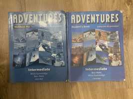 Adventures Intermediate workbook plus students book