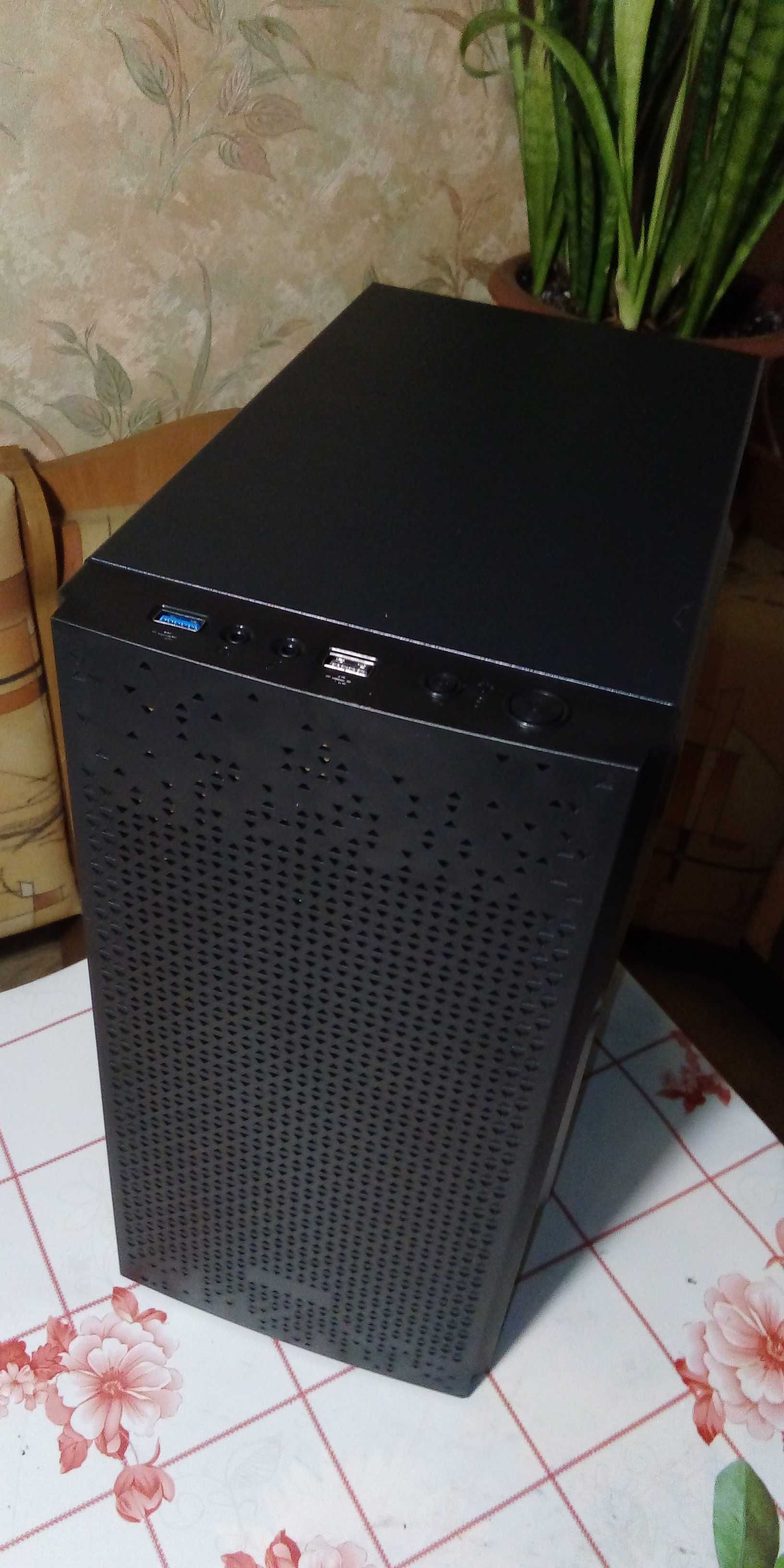 Компьютер(корпус новый) i5-2400 (4 ядра 3.1-3.4)8Gb DDR3 ОЗУ,SSD 120Gb