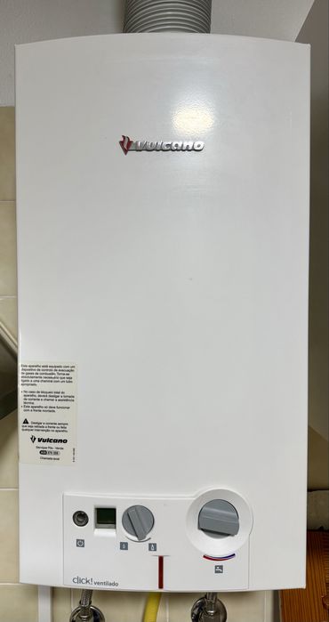 Esquentador a gás compacto Vulcano