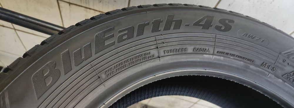 2x 195/65R15 Yokohama BluEarth 4S AW21 2025r KLASA PREMIUM
