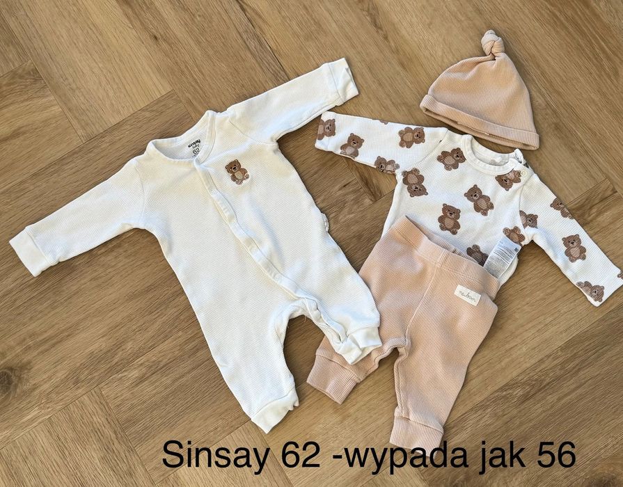 Mega paka ubranek dla niemowlaka - (chłopiec) r.56