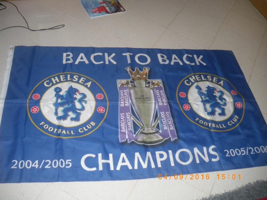 Bandeira grande do chelsea