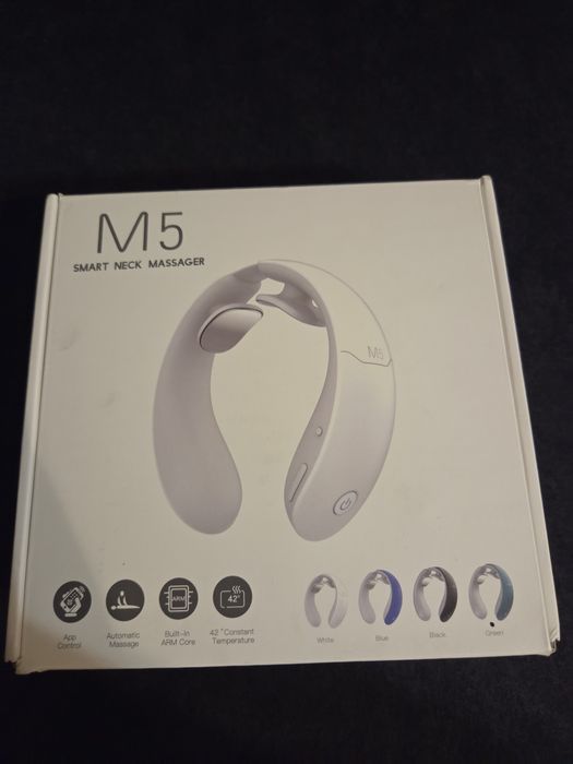 Masażer Szyi Karku Elektrostymulator Podgrzewany
ZIELONY M5 + PILOT