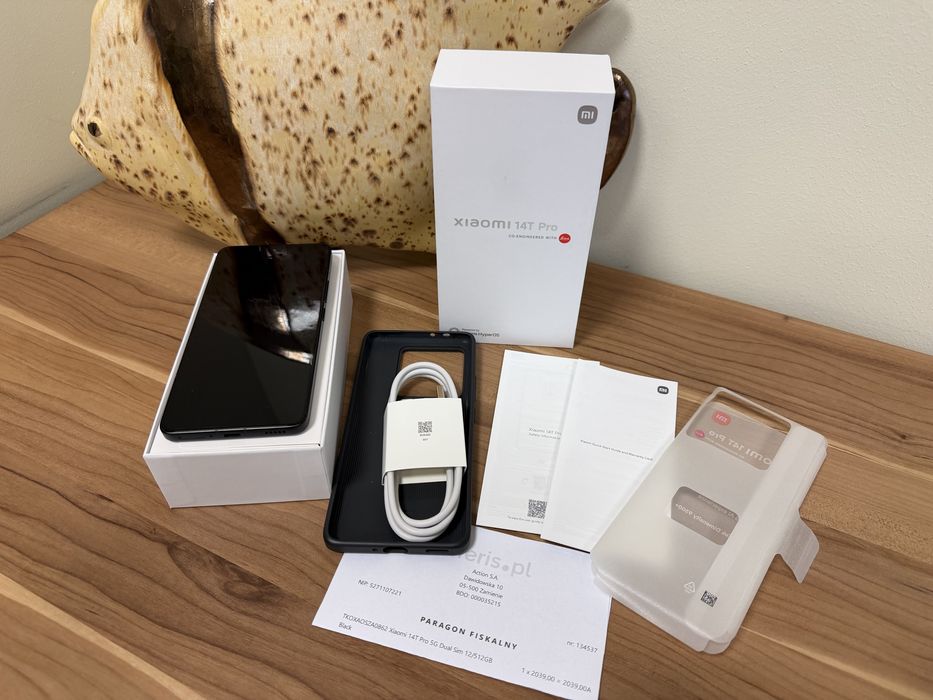 Xiaomi 14T Pro 12/512 GB – Stan idealny, jak nowy! GWARANCJA