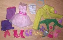 CENA ZA WSZYSTKO/ubranka dla lalek barbie I innych/akcesoria/buty