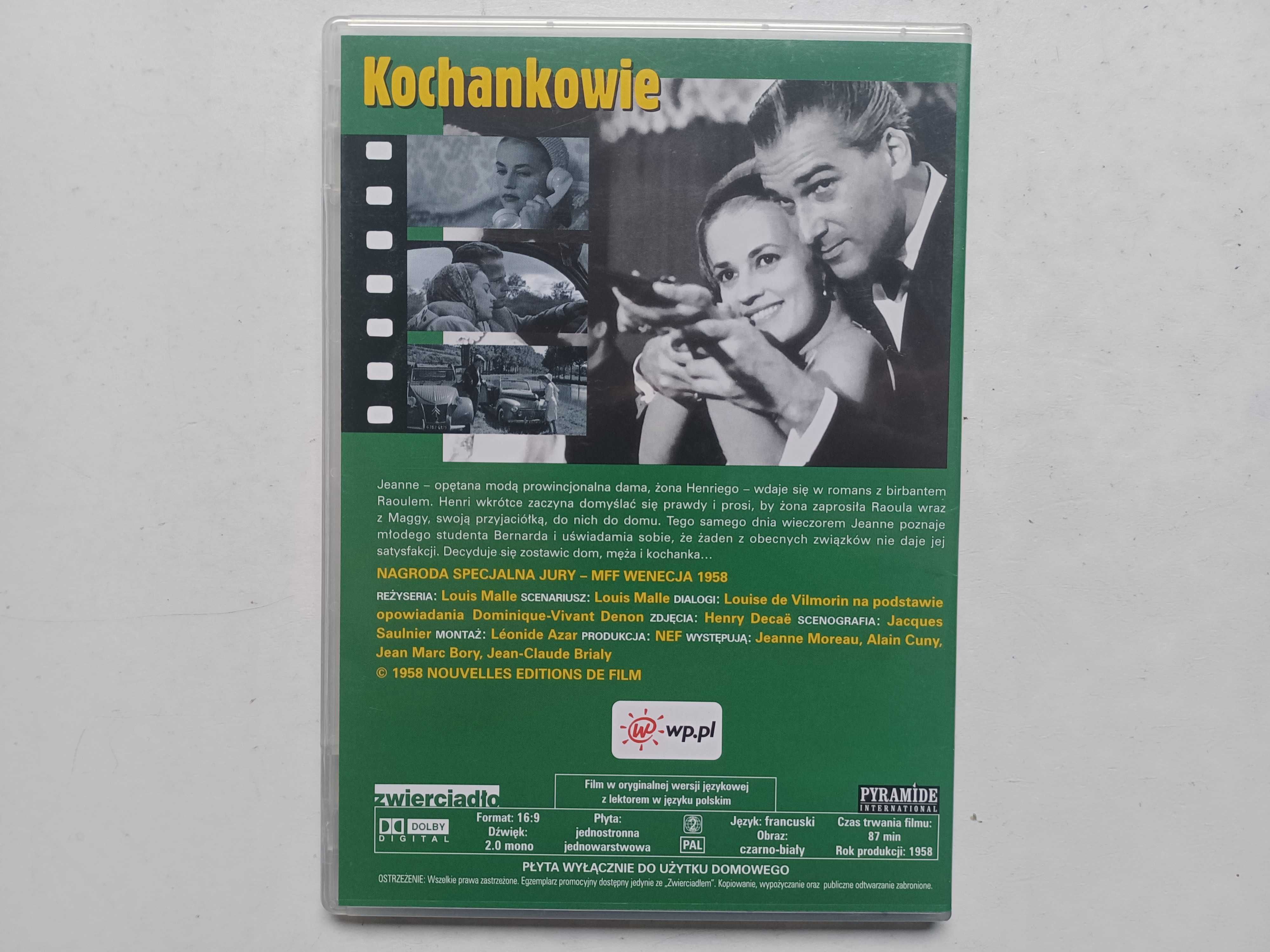 Louis Malle - Kochankowie - Płyta DVD