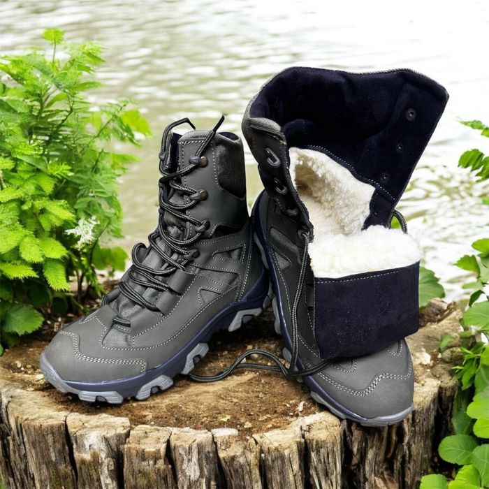 Берці зимові хутро штучне натуральне утеплювач Gore-Tex 40-46 Розн.