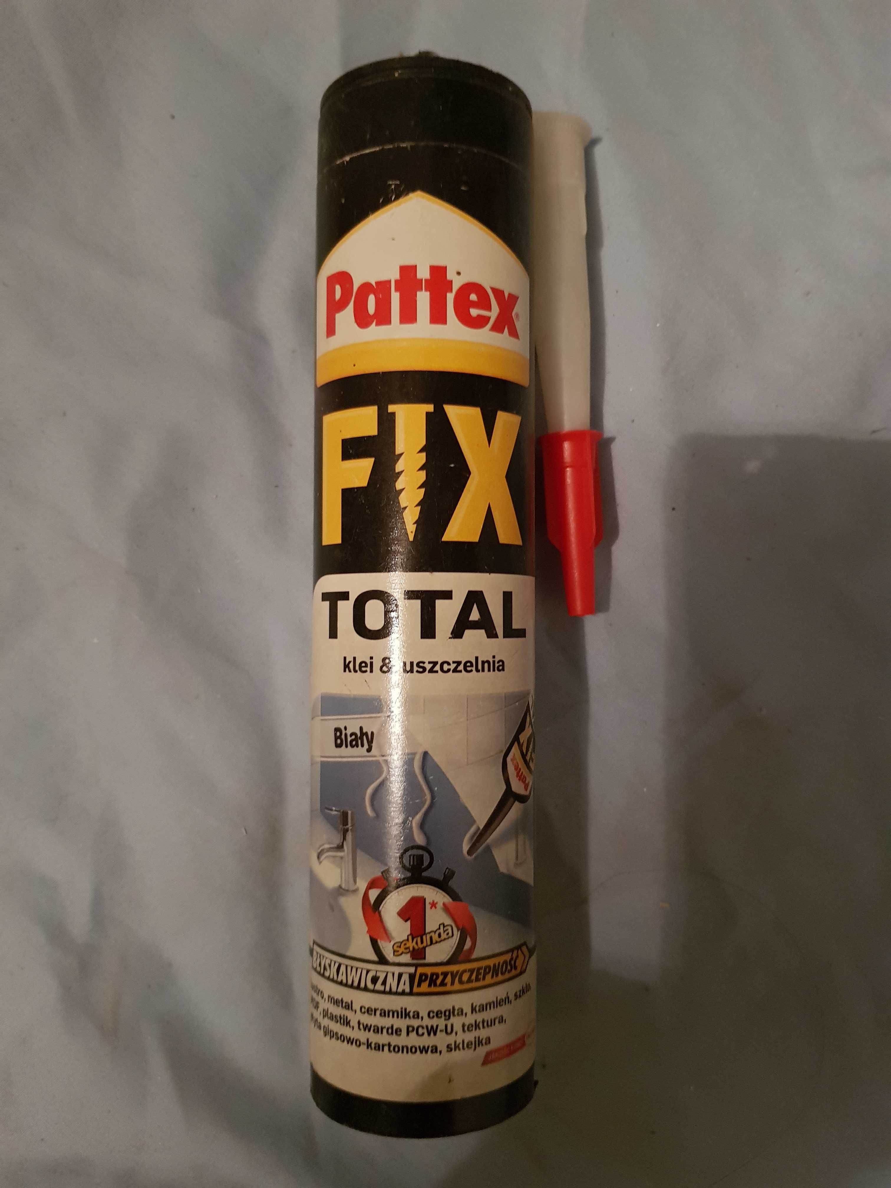 Klej montażowy Pattex Fix Power i Fix Total