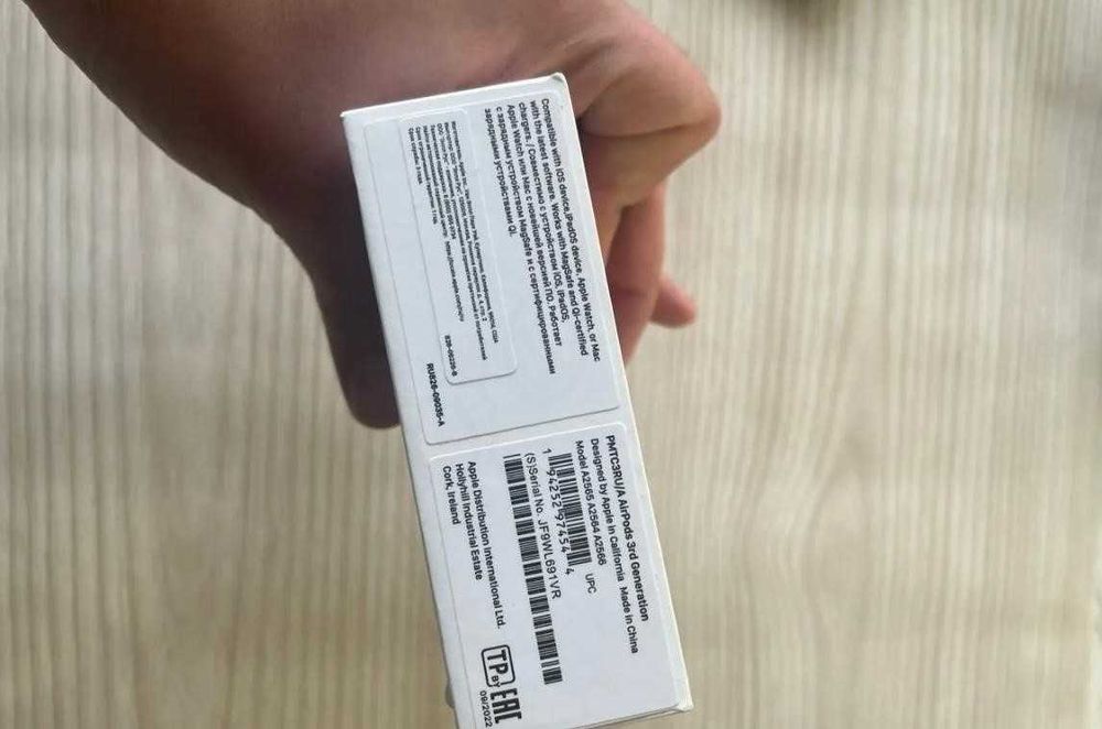 Безпровідні Навушники АірПодс 3 1в1 Airoha +чохол