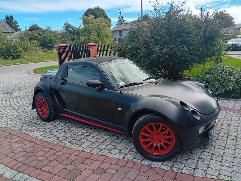 Smart Roadster Cabrio czarny mat