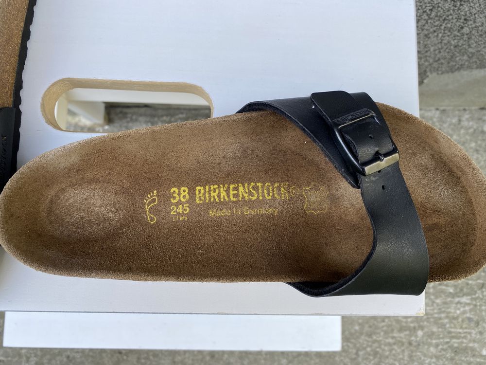 Оригінал шльопанці Birkenstock Madrid босоніжки 38р 24,5см