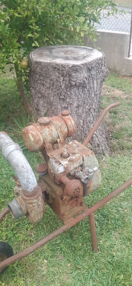 Motor rega antigo
