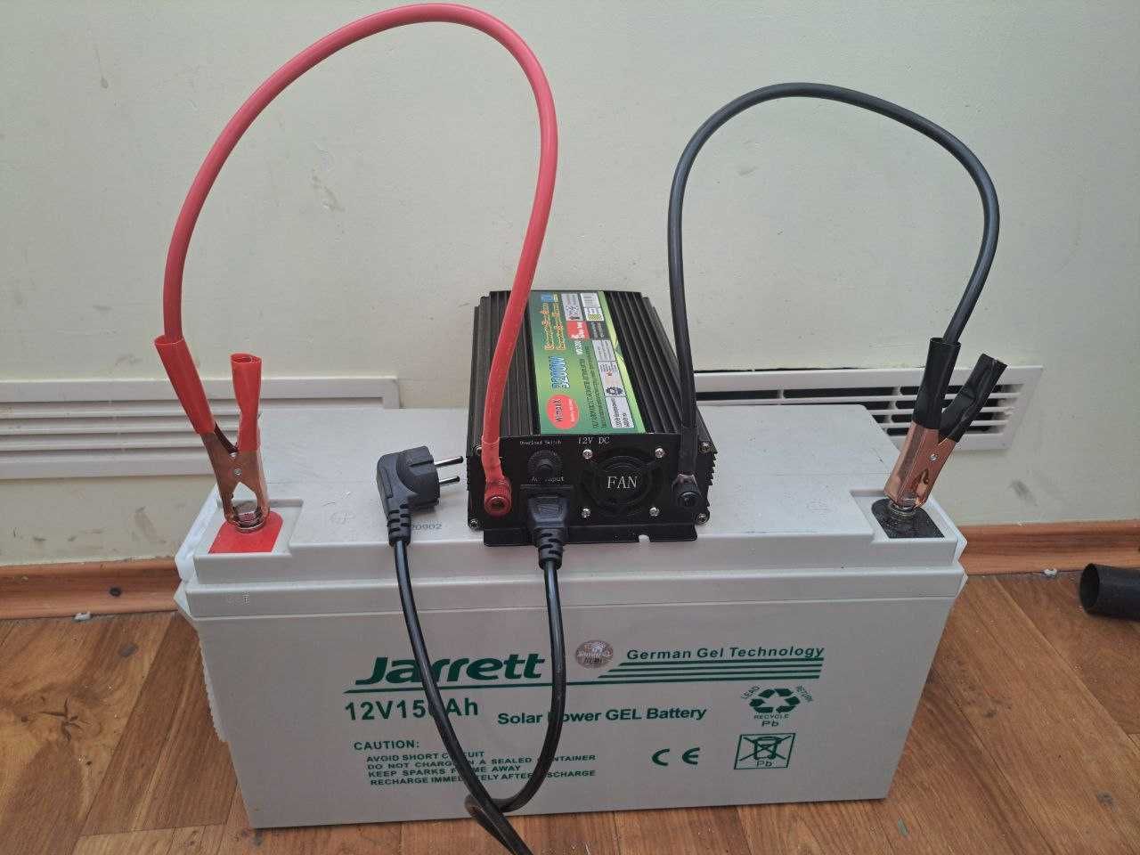 Преобразователь инвертор 3200W зарядным устройством аккумулятора