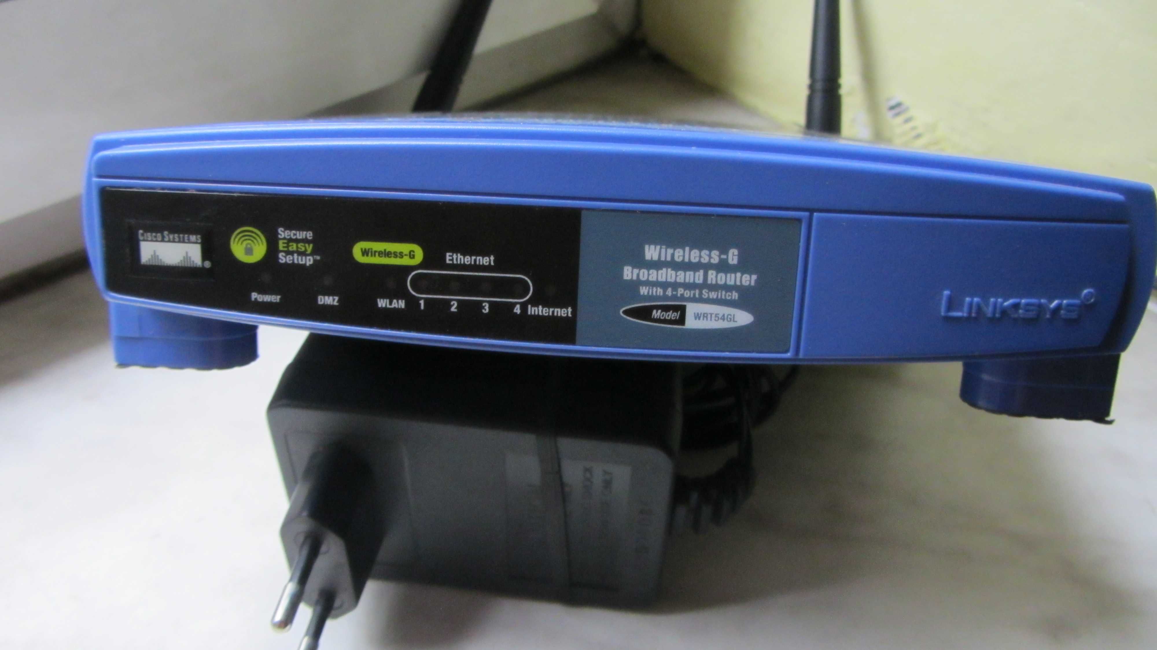 Ruter Linksys WRT 54 GL v1.1