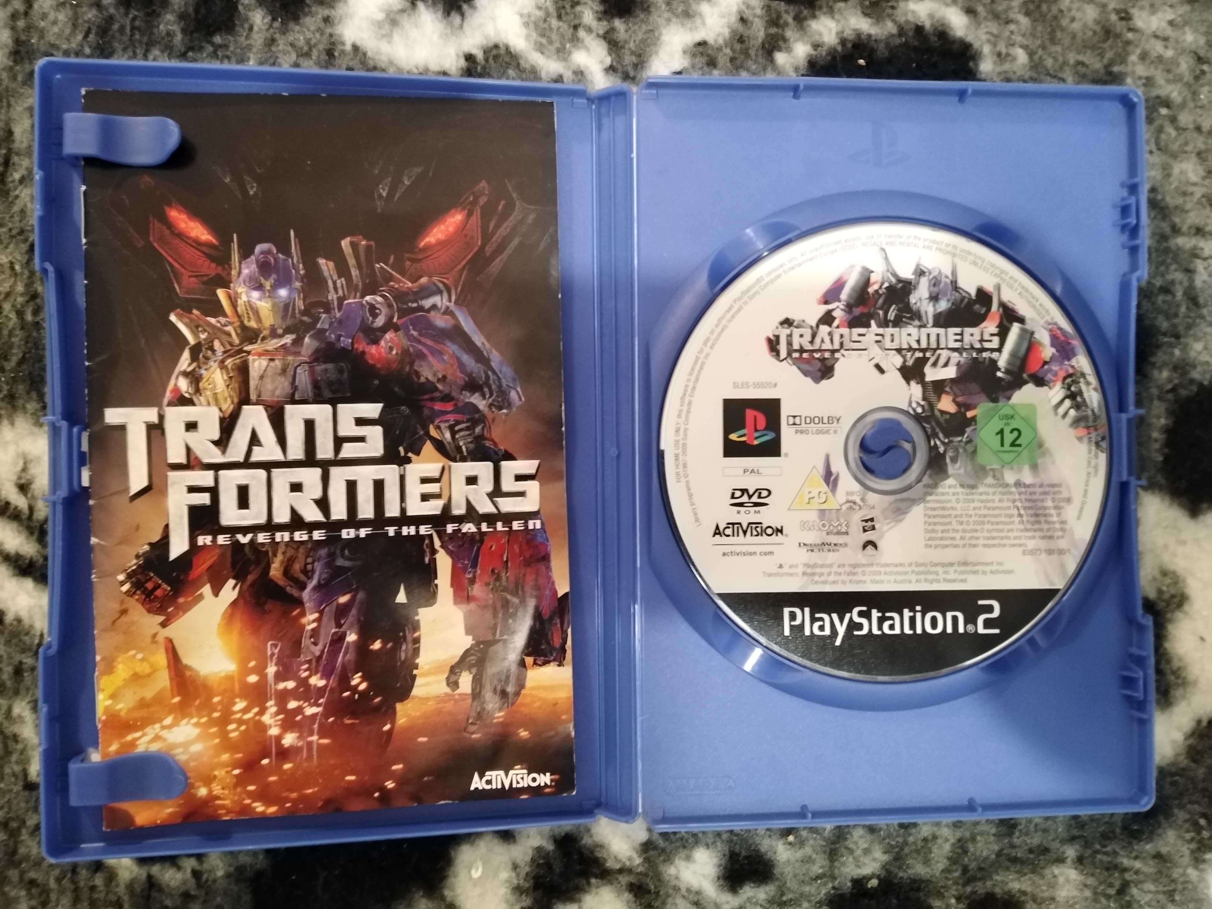 Gra Transformers na PS2