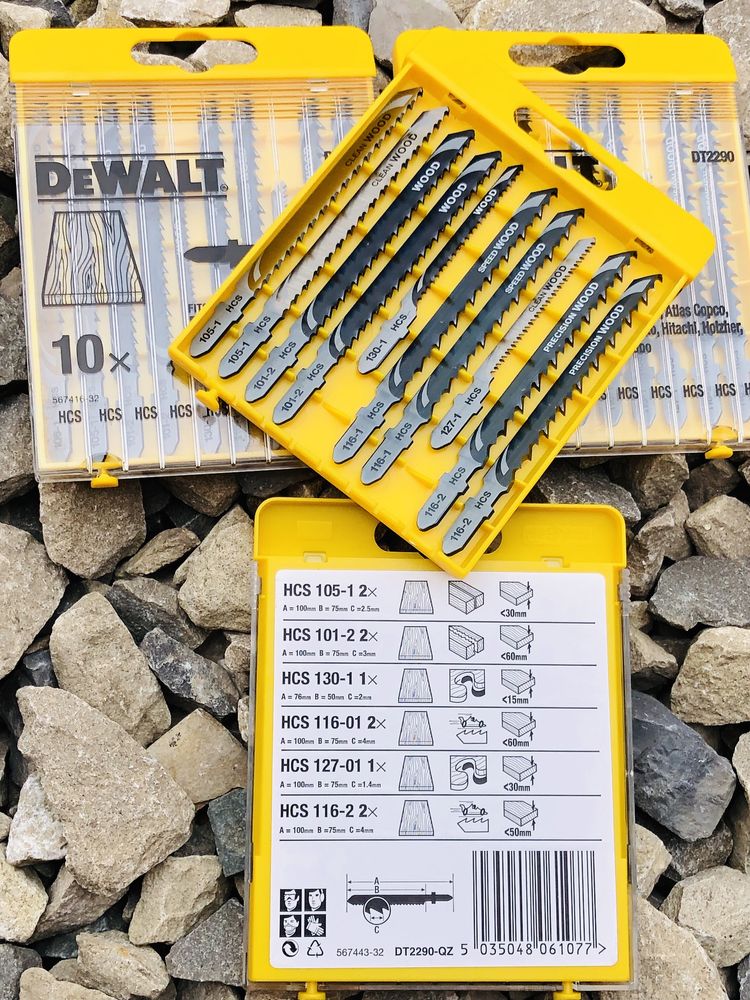 Набор полотен для лобзика Dewalt DT2290 USA Original