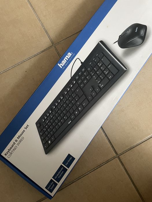 Klawiatura + myszka zestaw