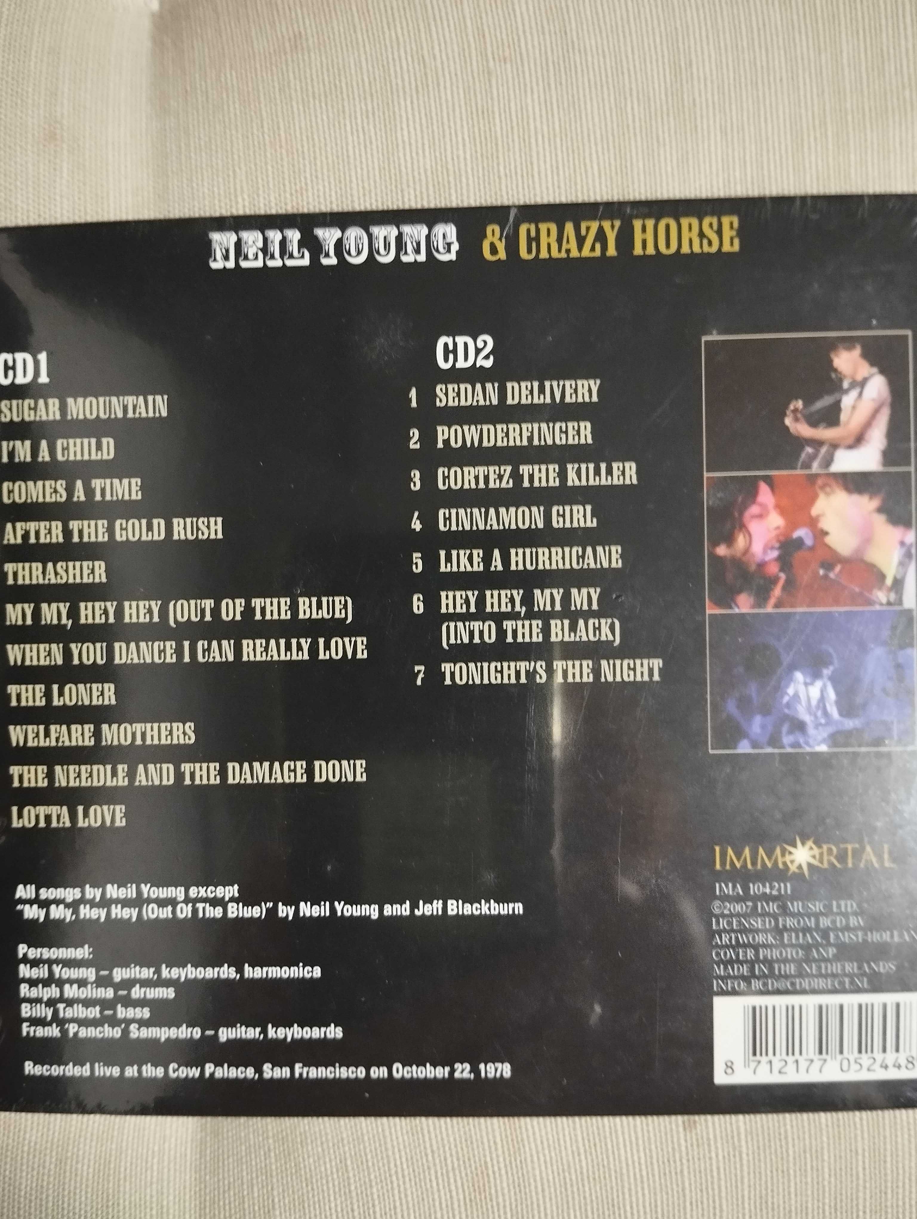 Neil Young & Crazy Horse Live in San Francisco album 2 CD folia