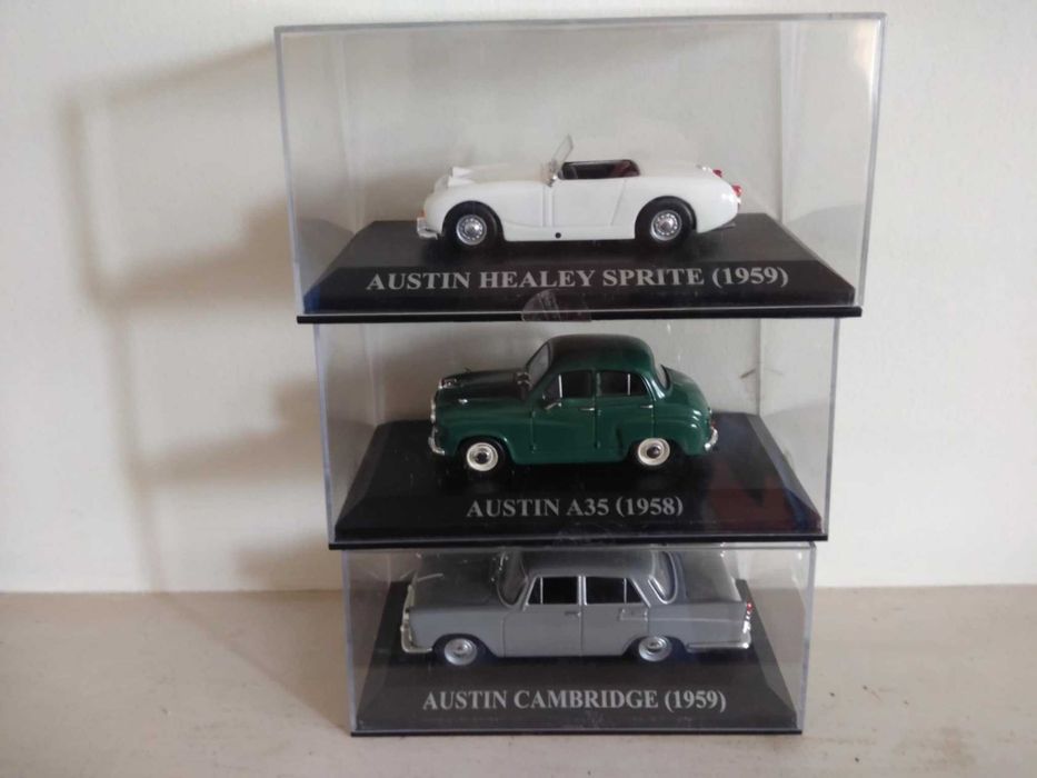 Miniaturas 1/43 Marca Austin Vários Modelos Novos.