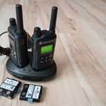 Krótkofalówka Motorola XT180 Walkie-Talkies zestaw Super stan