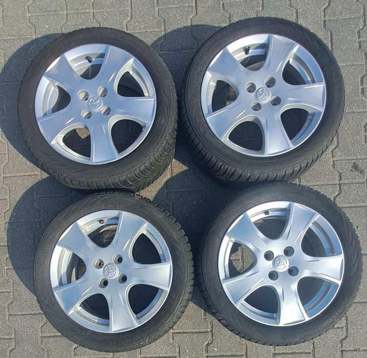 Felgi aluminiowe 4*100 R16, + kola zimnie 195/50 R16