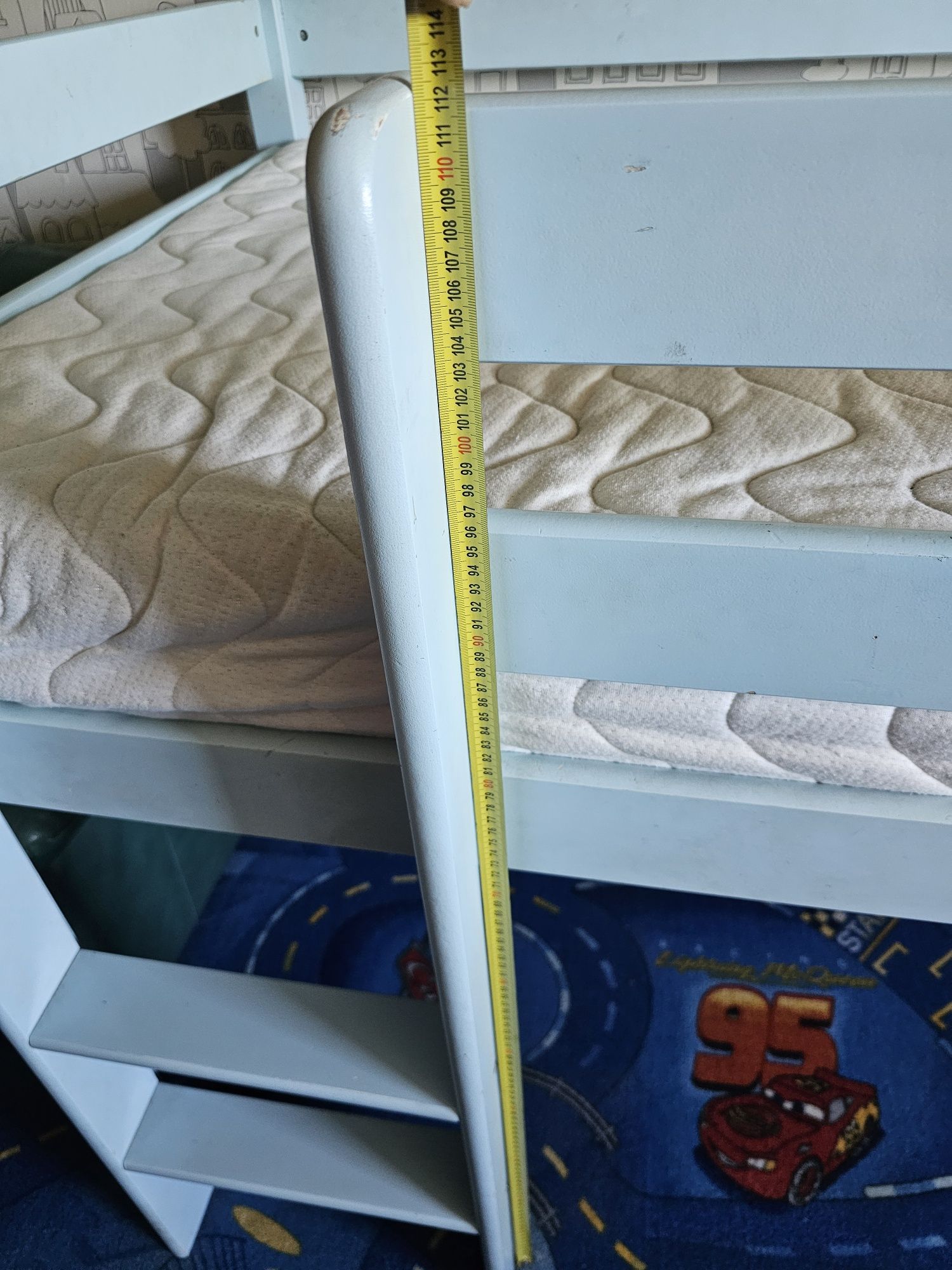Łóżko piętrowe 113cm