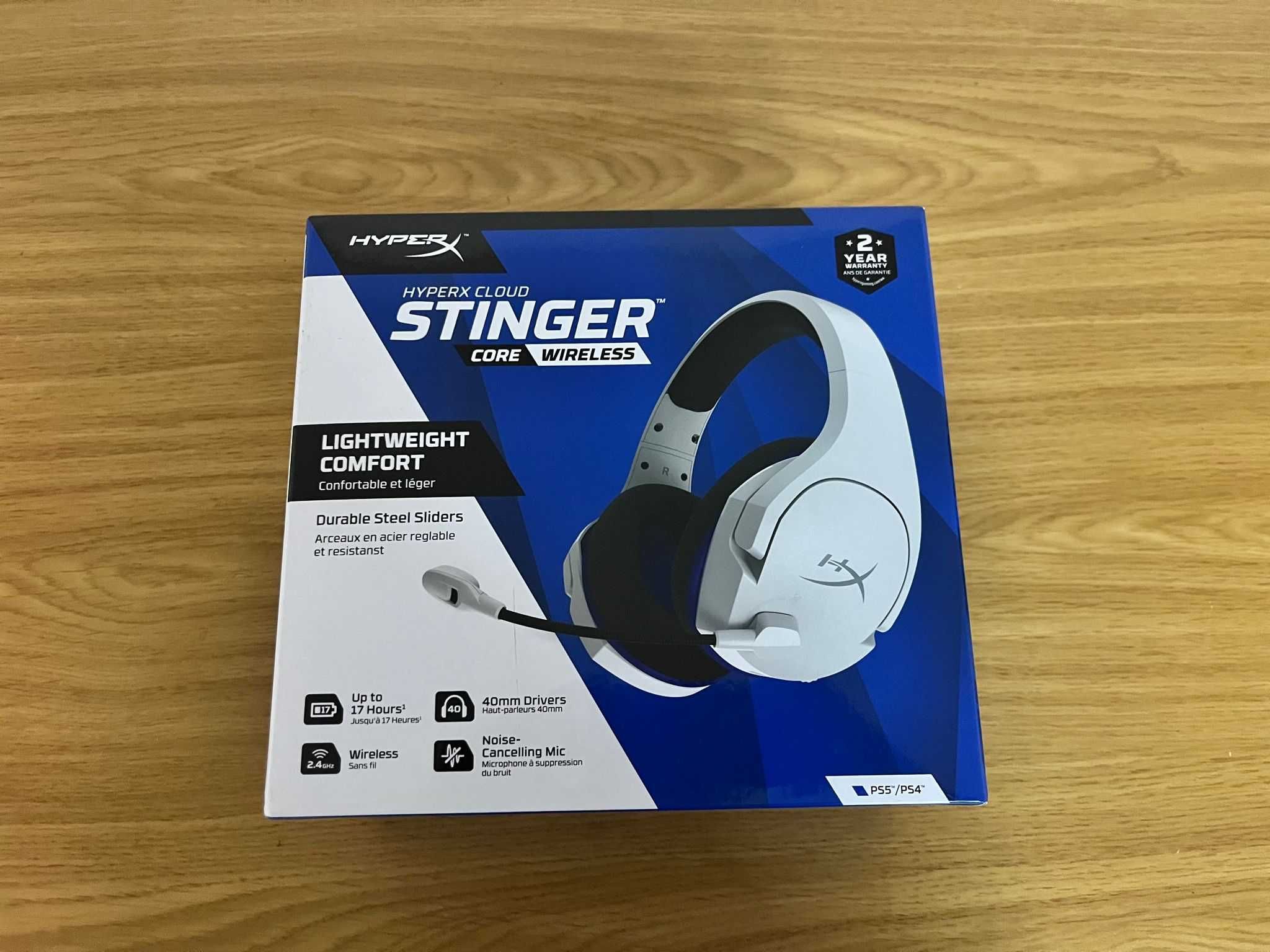 Headset HyperX Cloud Stinger PS5/PS4/PC