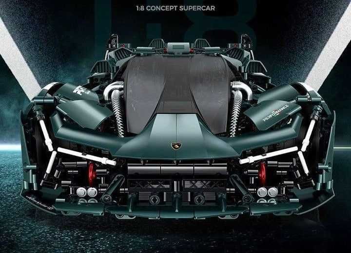 Дитячий іграшковий автоконструктор LAMBORGHIN ,подібний до LEGO